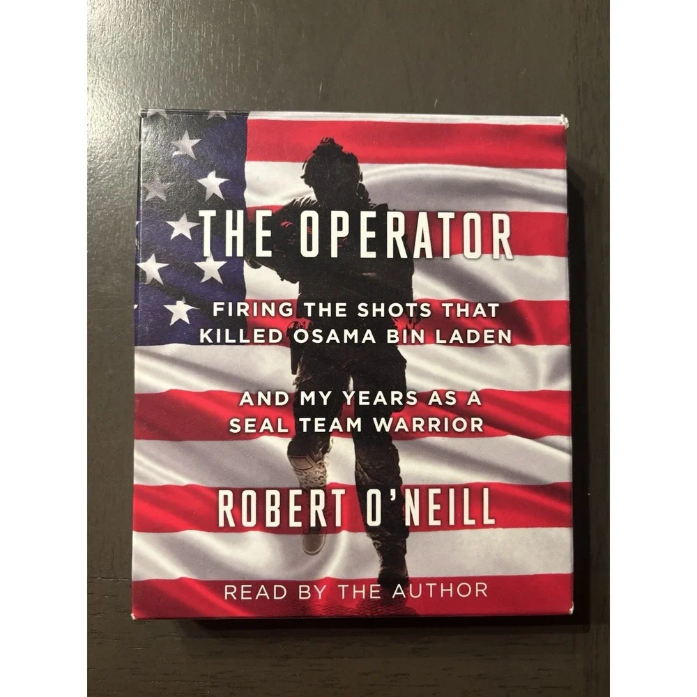 THE OPERATOR by Robert O'Neil (Signed) Audiobook Shot that killed Bin Laden